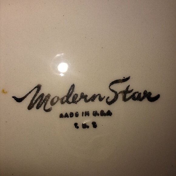 Modern Star Plate Small 6.5 Inch Starburst USA Retro Vintage MCM Mid Century - Picture 5 of 6